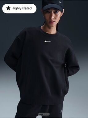 Nike Phoenix Fleece Oversized Crewneck Sweatshirt